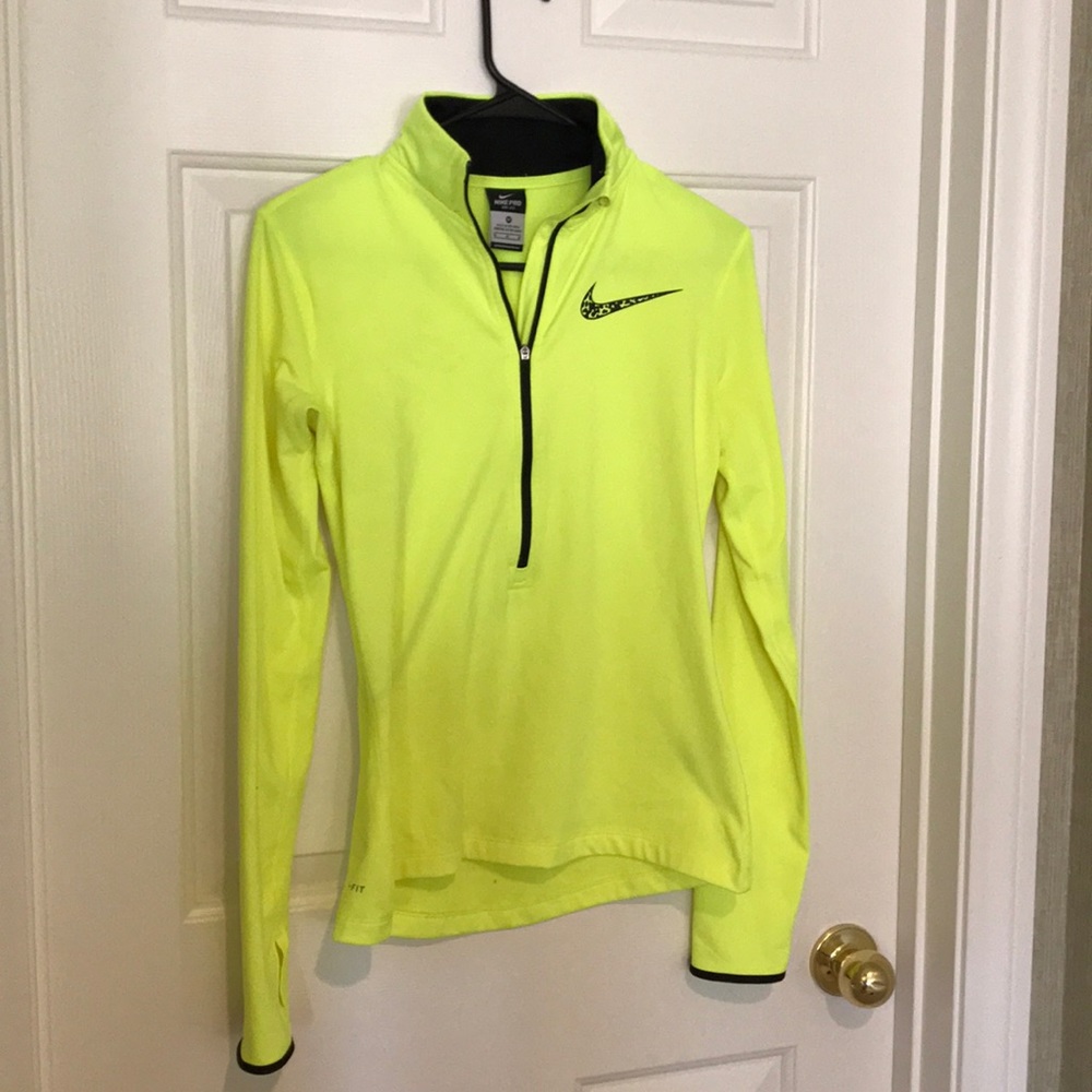 Nike Pro neon jacket
